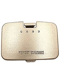 Couvercle de Remplacement pour Porte de Jumper Pak/Expansion Pak N64 Or
